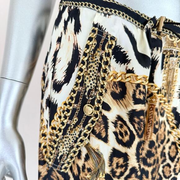 NWT!!! Camilla silk women cheetah print pants size L Retail 690$ - Picture 3 of 12